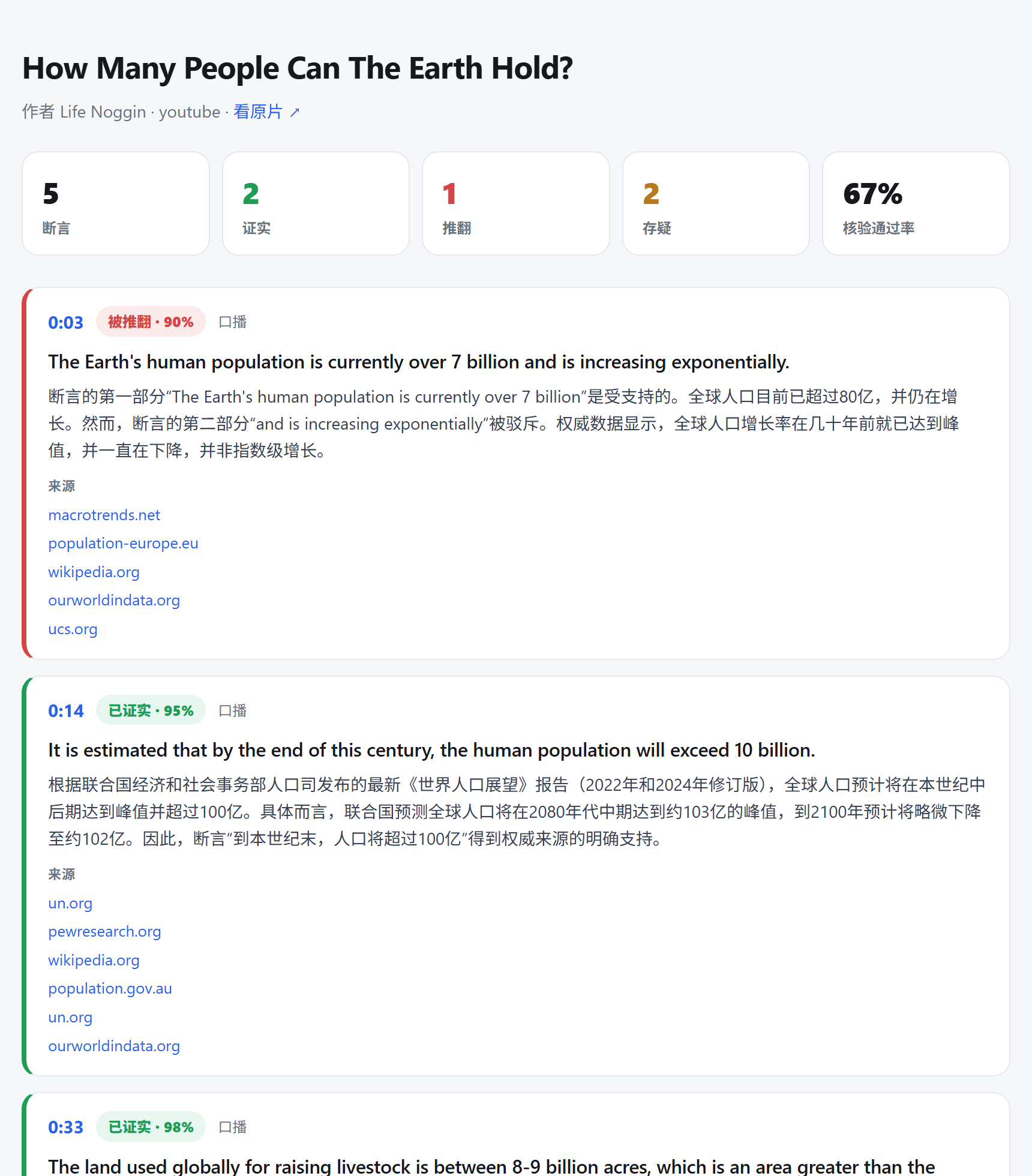 Example Evidence Casebook from the FactLens repository